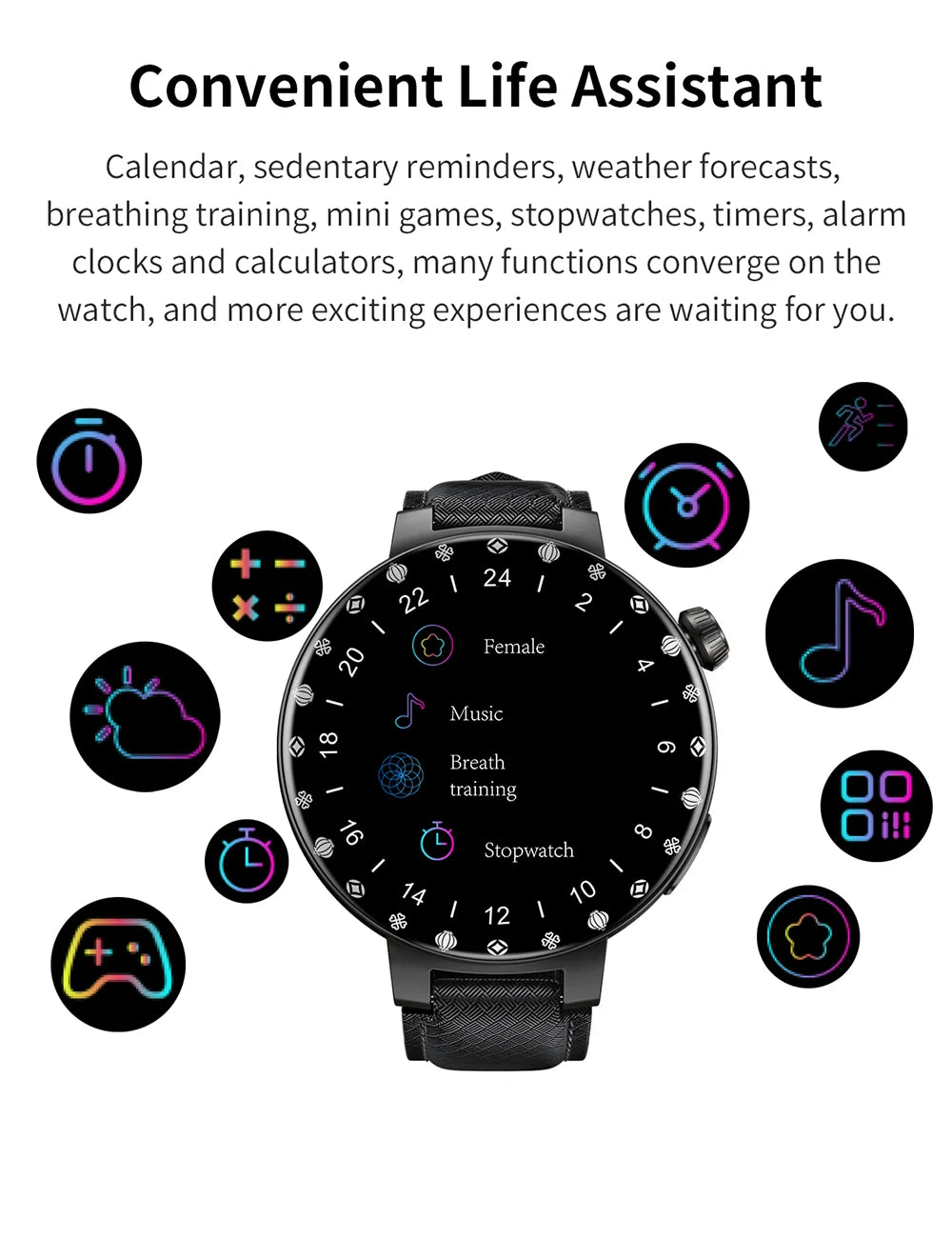 KUMI GT6 Pro Reloj Inteligente AMOLED NFC
