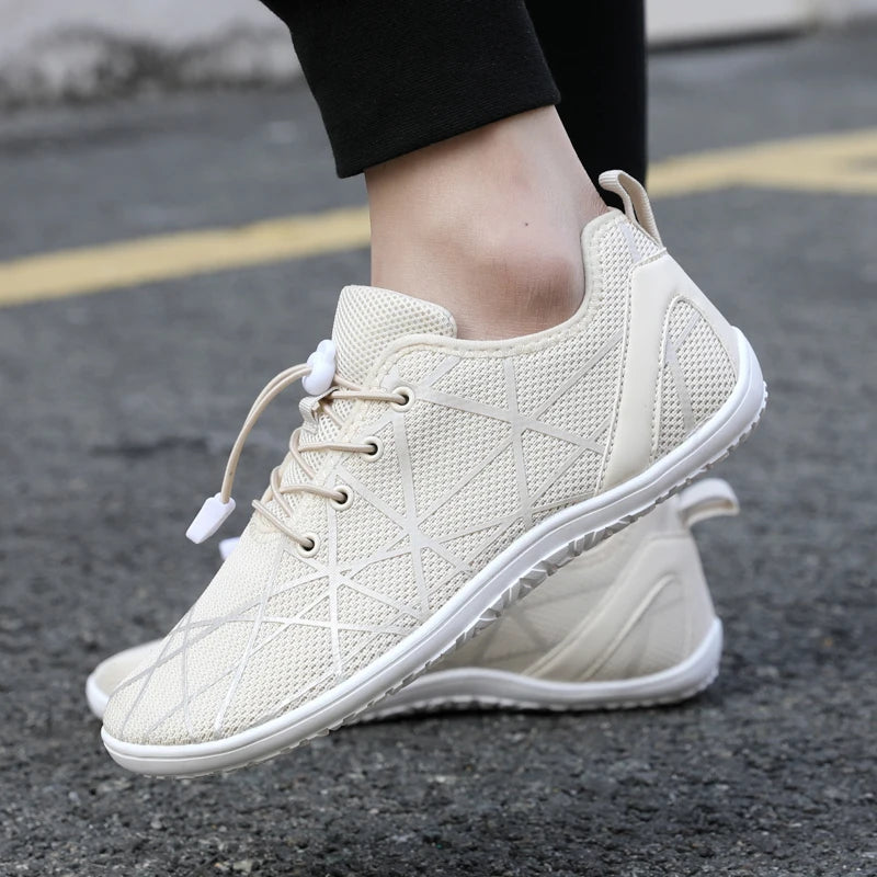 Zapatos informales transpirables para hombre, zapatos de agua ligeros antideslizantes Unisex, zapatos vulcanizados flexibles para mujer, zapatos de senderismo al aire libre 2025
