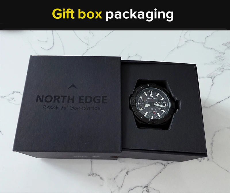NORTH EDGE BLAZE Reloj de Cuarzo Solar Militar