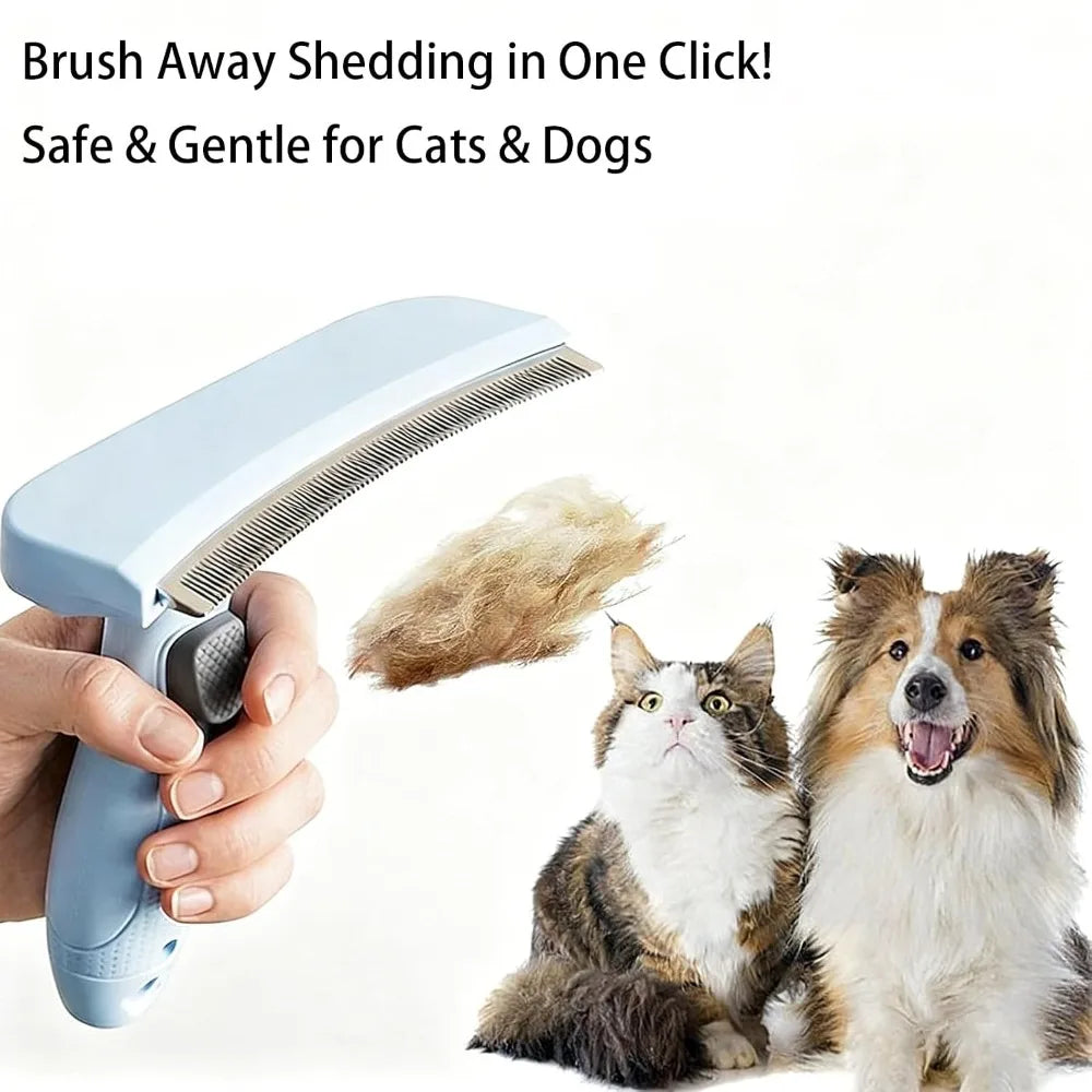Peine Profesional Curvo para Mascotas