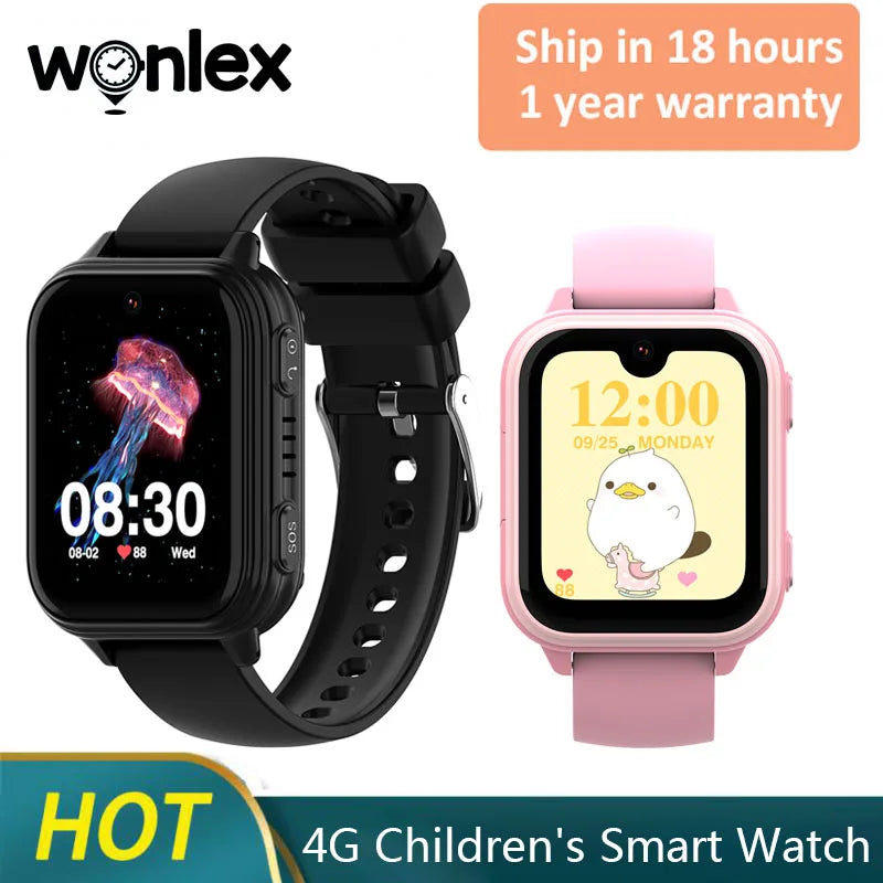 Reloj Inteligente 4G para Niños KT33 con GPS, WiFi y Videollamada