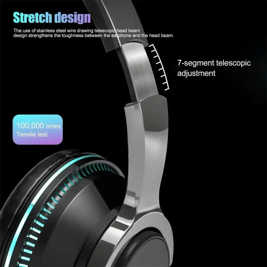 Auriculares Bluetooth Over-Ear 24h Gaming HiFi