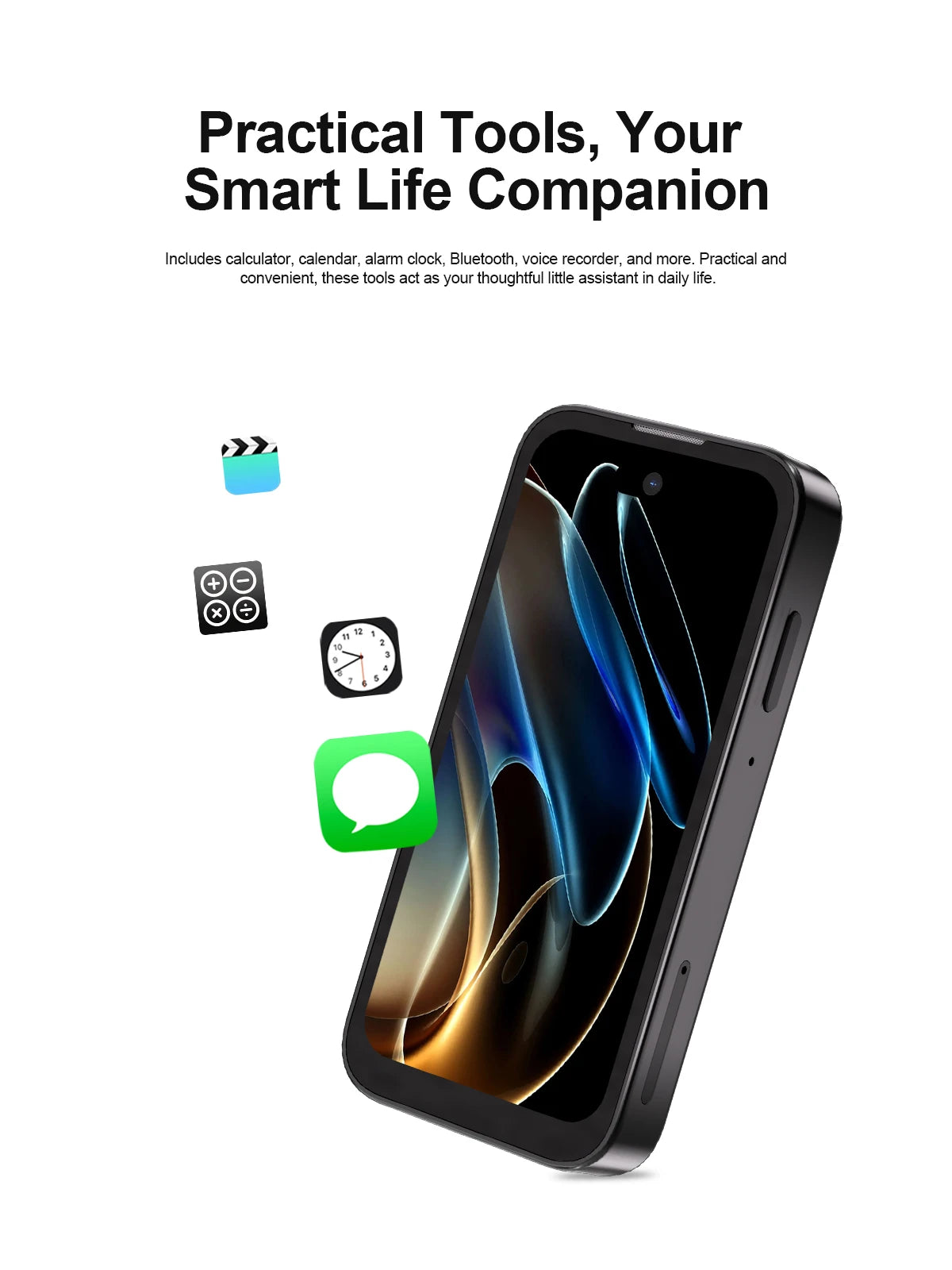 Mini Smartphone SERVO 17 PRO MAX con Pantalla Completa de 3.75'', 3G WCDMA, Doble SIM, GPS, Desbloqueo Facial, Android, Teléfono Móvil Inteligente Pequeño