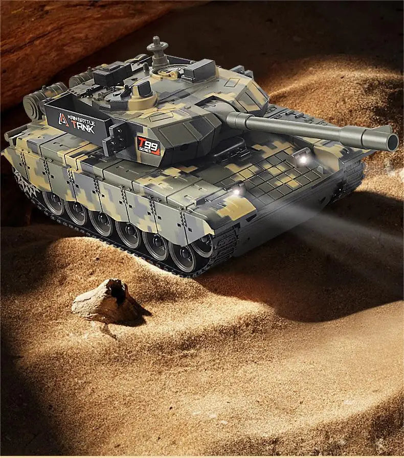 Tanque Teledirigido RC con Orugas 2.4G para Niños