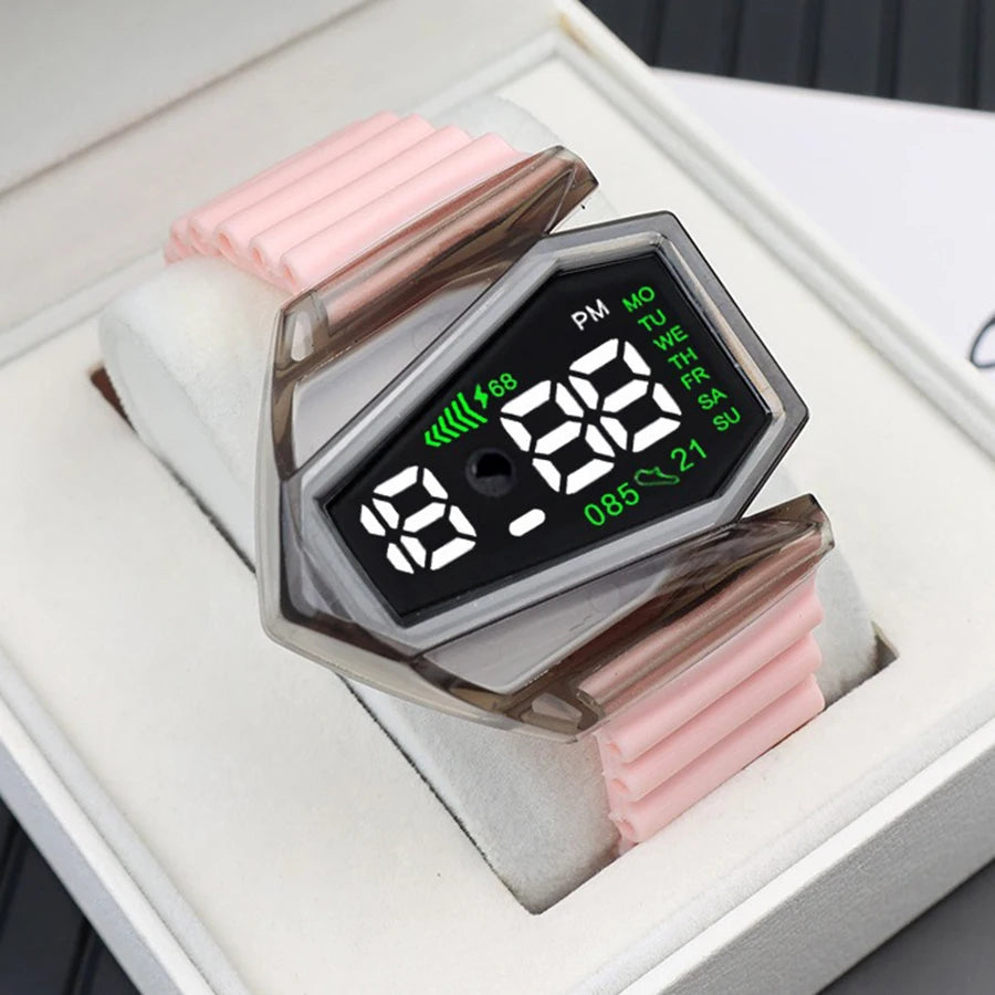 Reloj Digital Deportivo LED Táctil para Niños