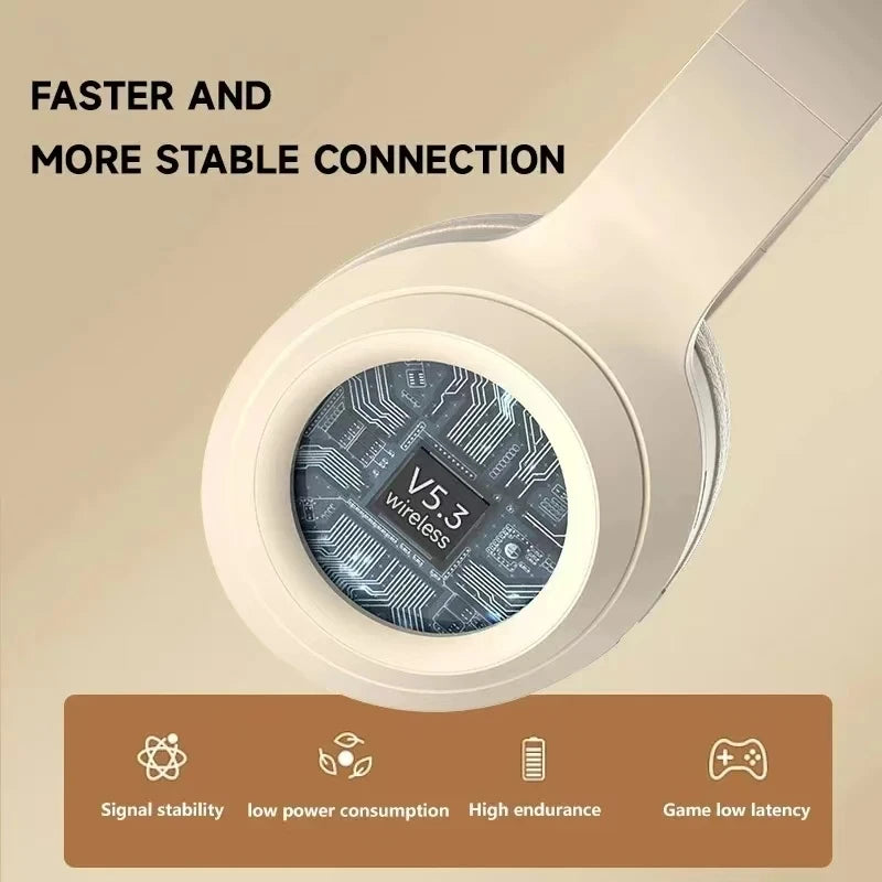 Auriculares Bluetooth 5.3 Sonido Envolvente 9D