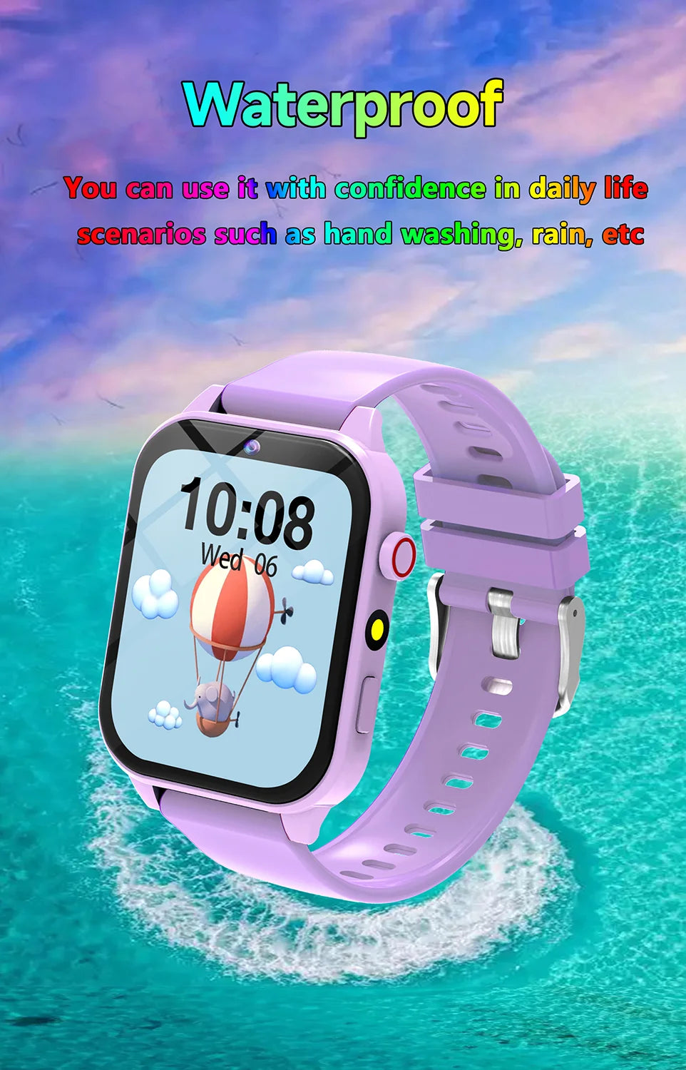 Reloj Inteligente Niños Pantalla Táctil Juegos