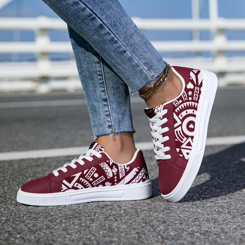 YRZL Zapatillas de deporte informales ligeras para mujeres y hombres, par de zapatos antideslizantes para caminar, zapatos impermeables, zapatos deportivos con estampado de grafiti a la moda para hombres