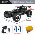 Coche RC ZWN 1:16/1:20 Todoterreno con Luz LED y Control Remoto 2.4G