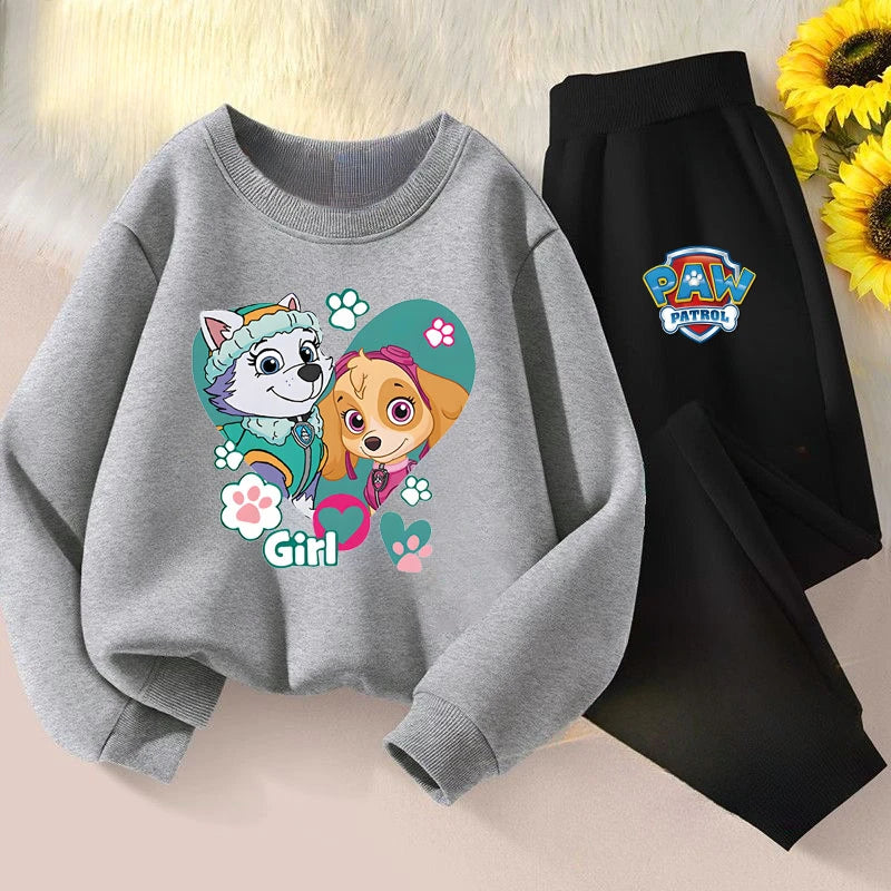 Conjunto de buzo y pantalón estampado PAW Patrol para niños