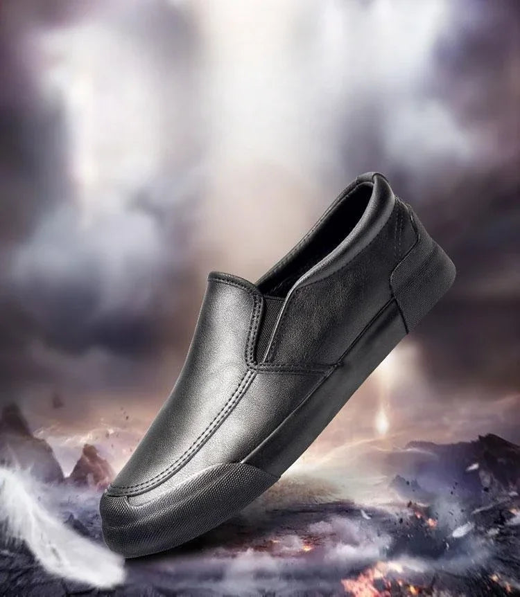 Nuevo en zapatos informales para hombre, sin cordones, talla 45, liquidación barata, elegantes, tendencia 20225, zapatos de cuero elegantes para hombre, clásicos y originales