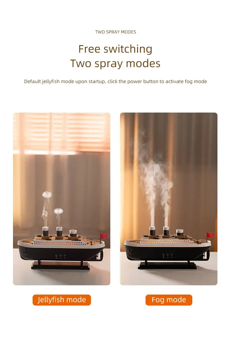 Humidificador Titanic con Control Remoto 250ml