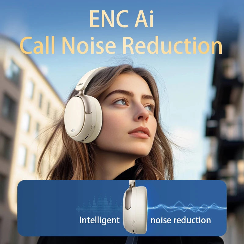 Acer OHR516 Auriculares ANC Bluetooth 5.4 LDAC