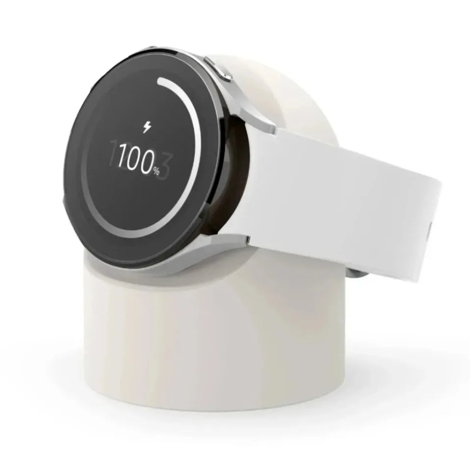 Soporte de Carga Compatible con Samsung Galaxy Watch 9 8 7 6 5, Base de Silicona para Cargador de Galaxy Watch 5 6 7 8 9 Pro