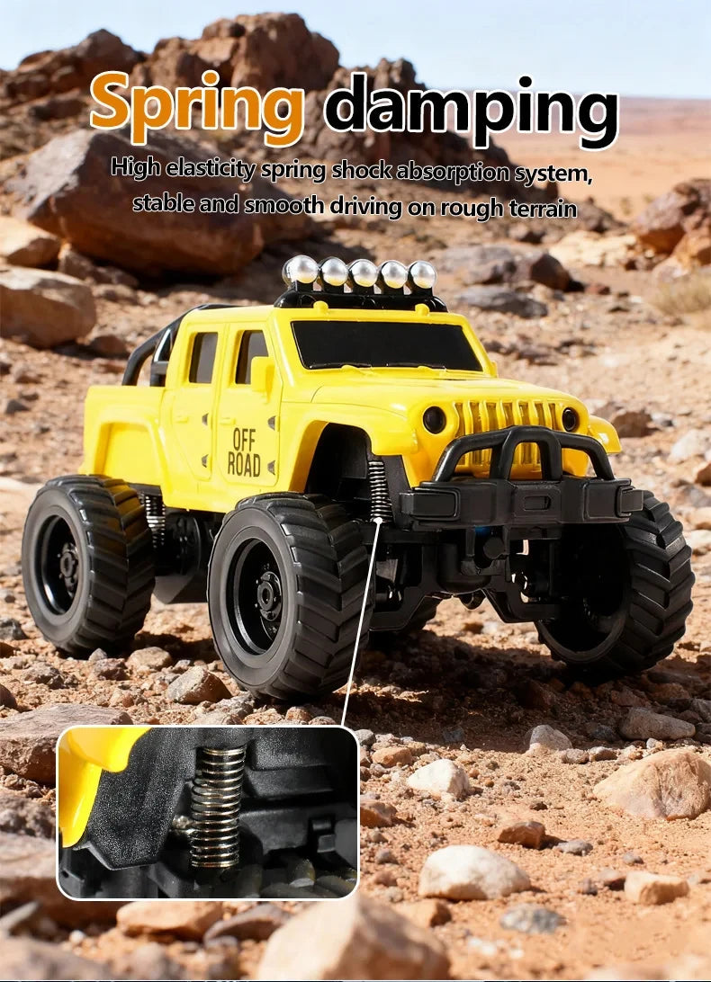 Mini Auto RC 1/64 Crawler Todoterreno con Control App