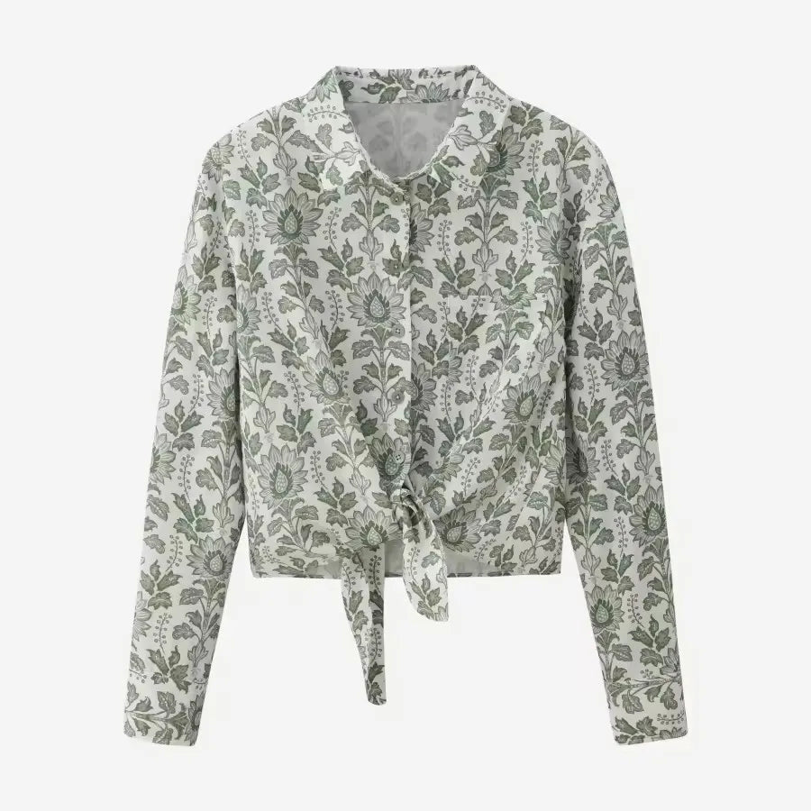 Conjunto de camisa y vestido de lino y algodón para mujer, estampado de moda con bolsillo, colección de vestidos de alta calidad, conjunto elegante de 2 piezas para otoño