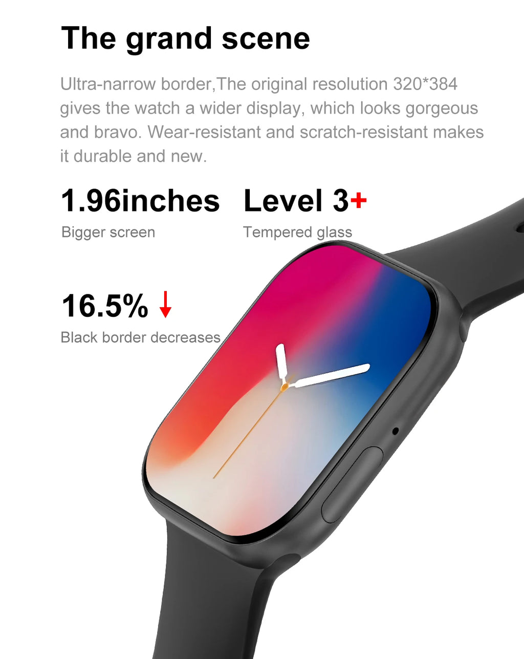 DT Watch X Mini Reloj Inteligente NFC AMOLED