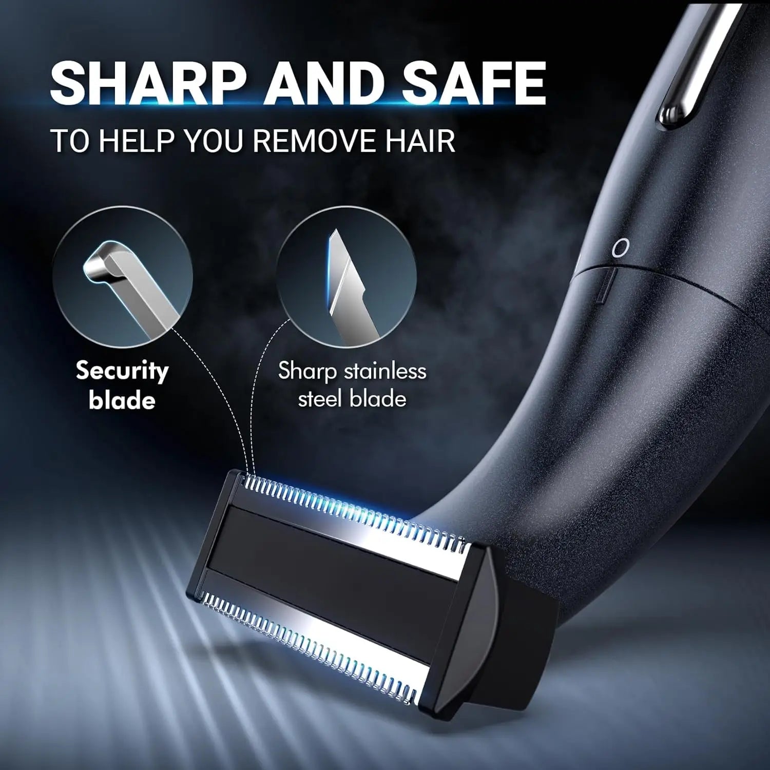 Afeitadora eléctrica 4 en 1 para mujeres y hombres, afeitadora corporal, recortadora de pelo recargable, maquinilla de afeitar para cara, cejas, nariz, dedos, brazo