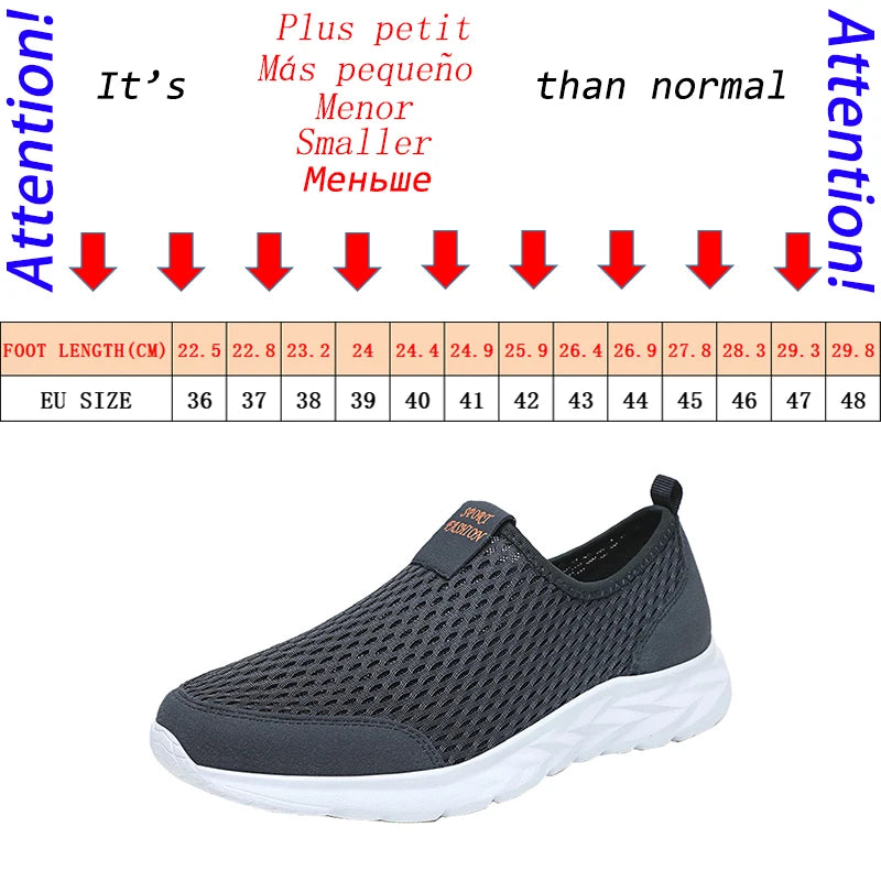 Zapatillas de Deporte para Hombre - Mocasines Transpirables para Exterior