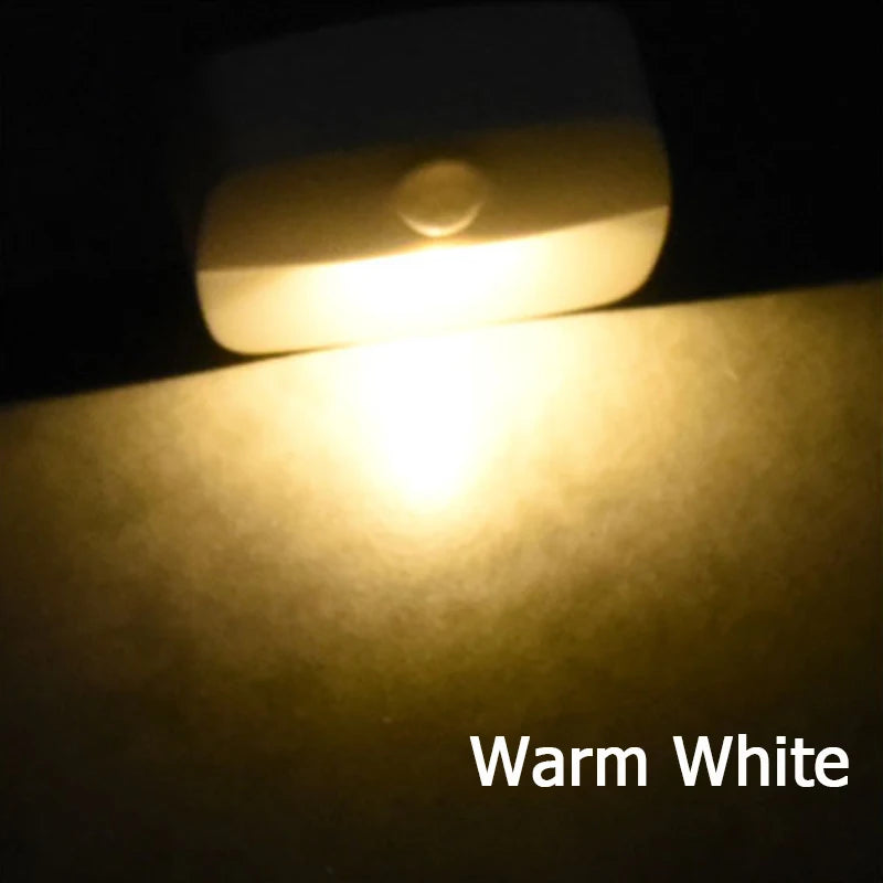 Luz LED Nocturna con Sensor de Movimiento para Enchufe
