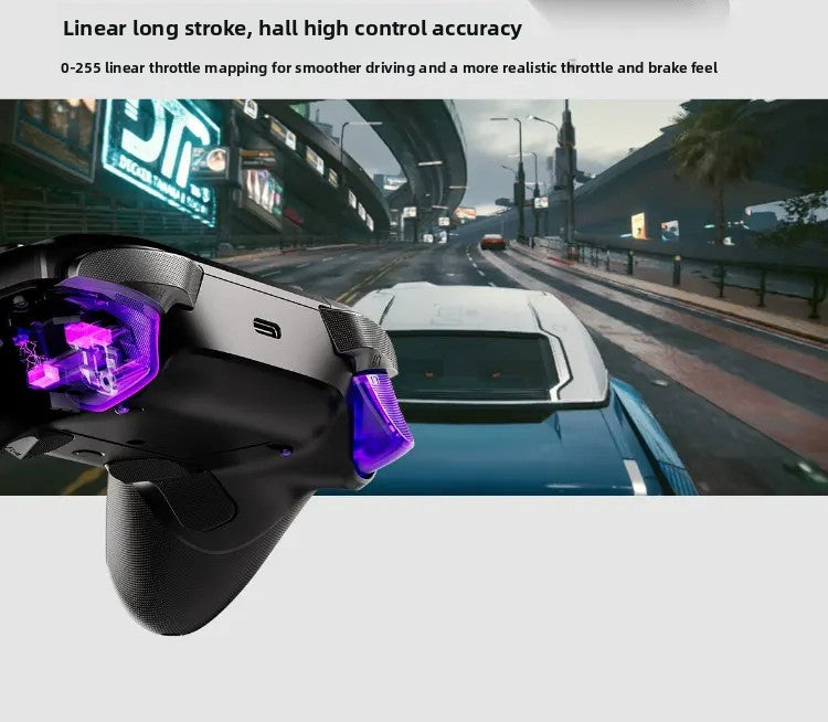 Control Inalámbrico para Juegos LeadJoy XENO Plus, Control de Movimiento FPS, Giroscopio, Joystick TMR, Compatible con PC, Switch2, Steam Deck, iOS, Android, Apex